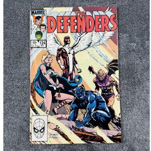 Marvel Comics The Defenders‎ 124 Oct 1983 Beast Angel Valkyrie Bronze Age Comic